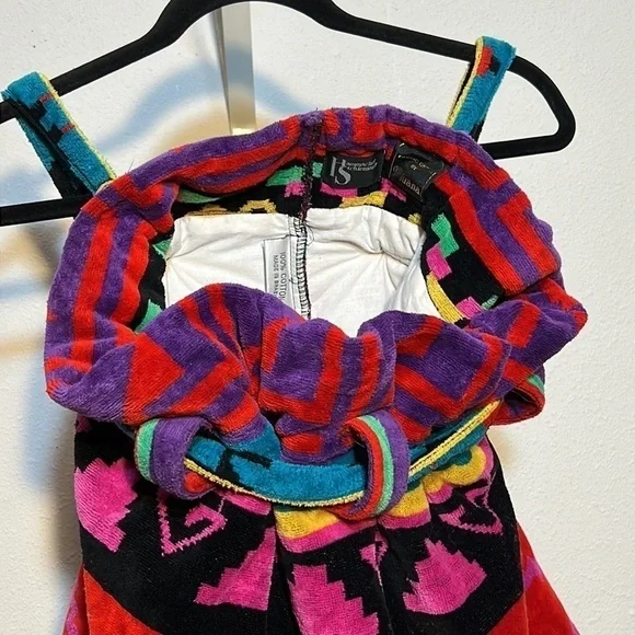 Hammacher Schlemmer Color X-Large Towel Tote Back Pack Beach Bonfire Vacation - Picture 4 of 13